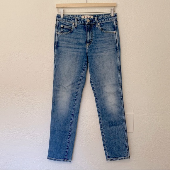AMO Kate Medium Vintage Denim Jeans, Size 26 - Picture 3 of 8